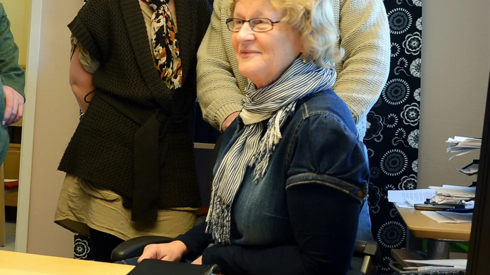 Nystart. Nystartade projektet Kompetens för alla syftar till att hjälpa personer med funktionsnedsättning och nyanlända invandrare att komma in i arbetslivet. Foto: Foto: Sofie Abrahamsson.