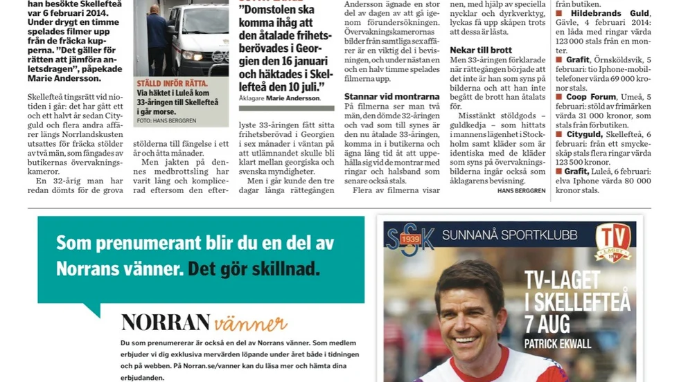 Norran den 5 augusti.