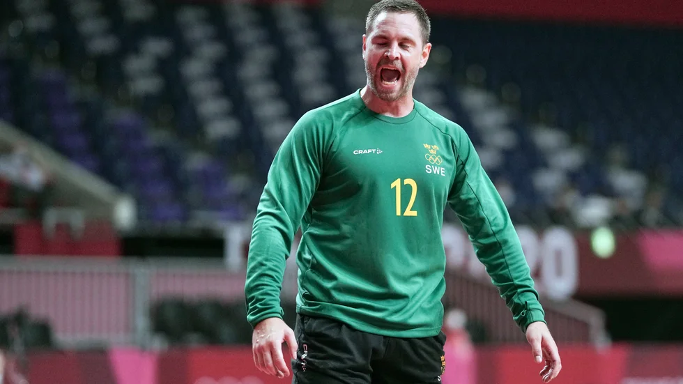 Andreas Palicka ska spela för Redbergslid. Arkivbild.