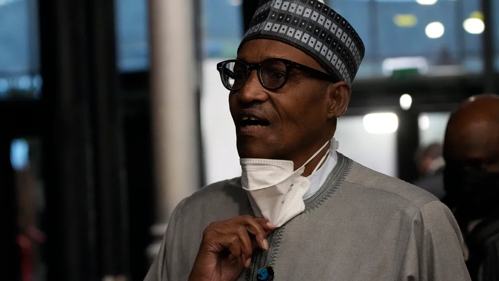 Nigerias President Muhammadu Buhari. Arkivbild.