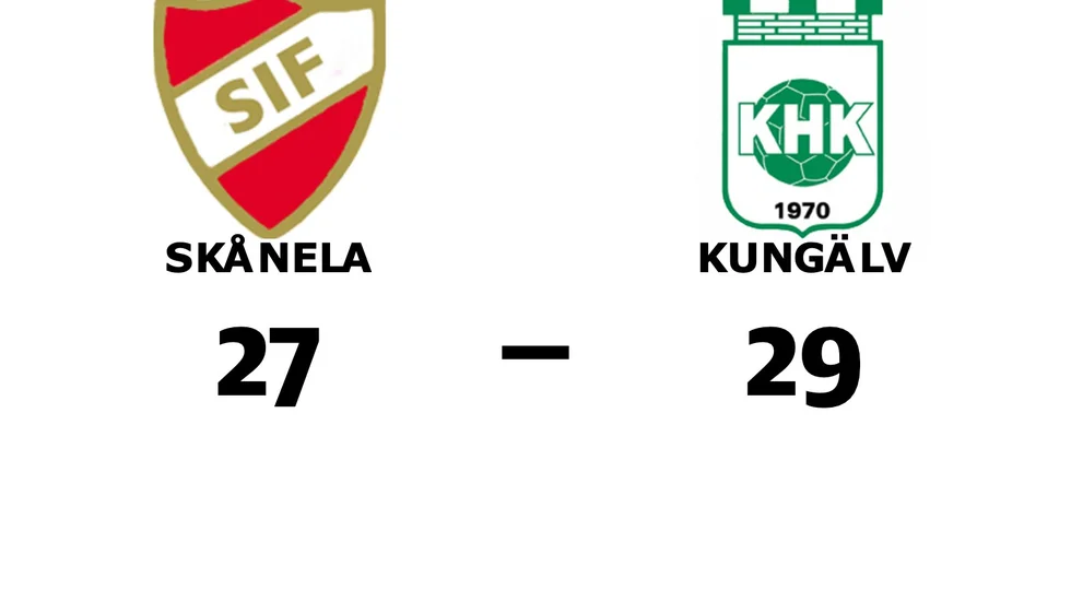 Skånela IF förlorade mot Kungälvs HK