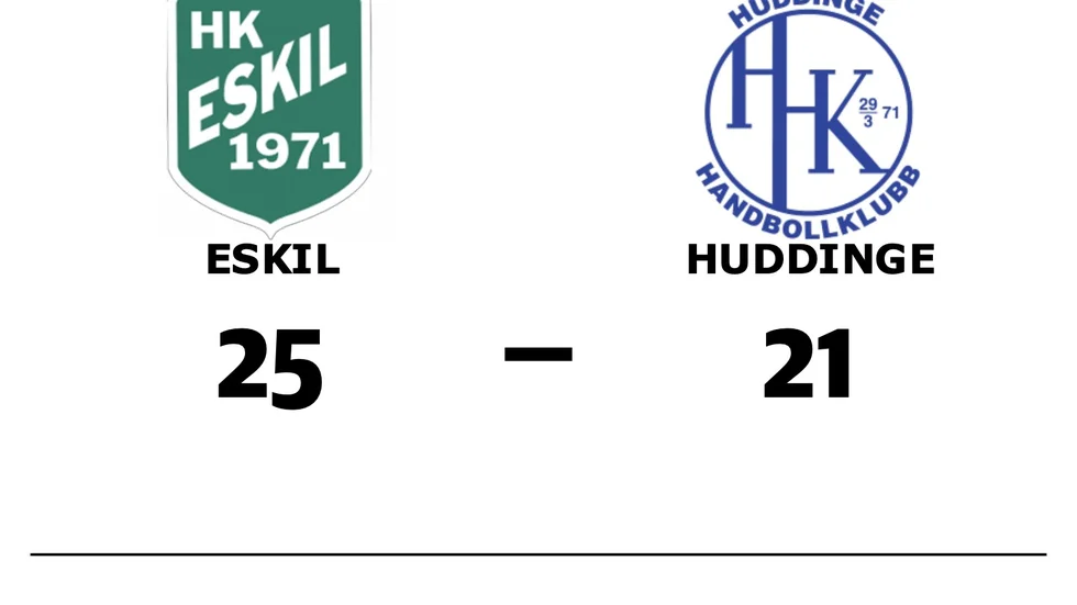 HK Eskil vann mot Huddinge HK