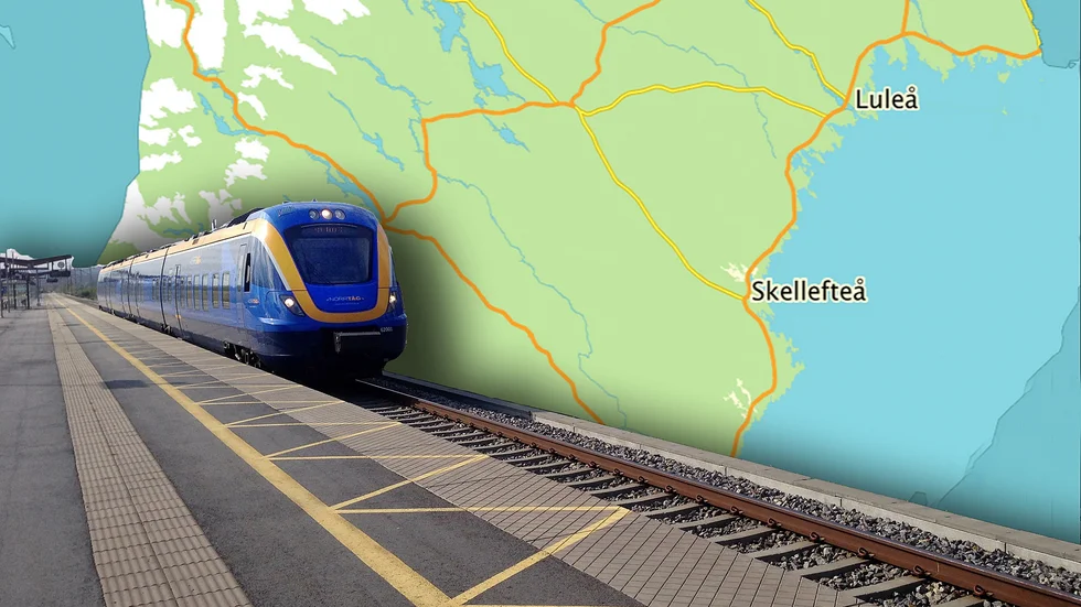 Stockholms Handelskammare vill att man satsar på att finansiera Norbotniabanans sträcka mellan Skellefteå och Luleå. 