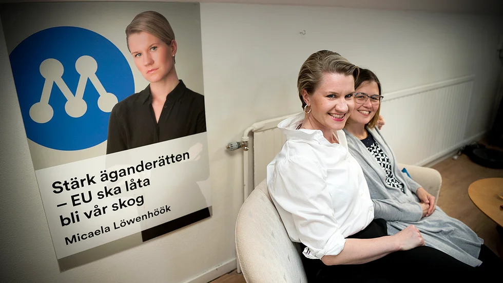 Micaela Löwenhöök, Moderaterna, har känt positiva vibbar under hela valrörelsen. 