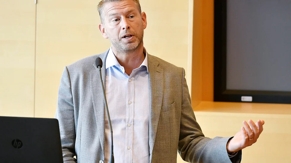 Northvolts vd Peter Carlsson. Arkivbild: Jeanette Lövgren