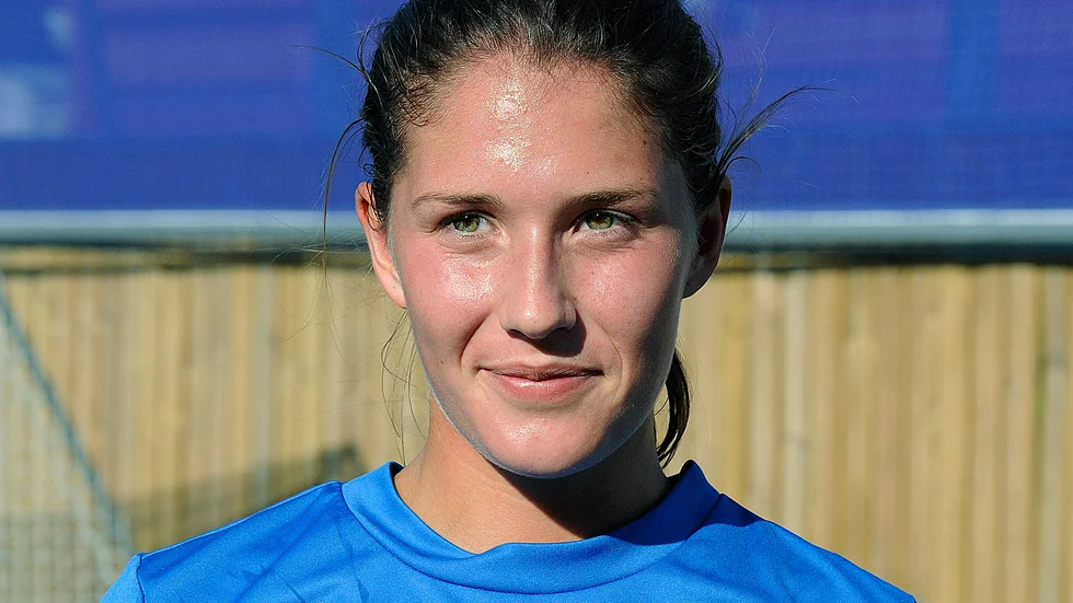 På väg mot formen. Stina Hedlund har gjort två mål på de senaste tre matcherna.