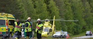 Polisen söker lastbilschaufför