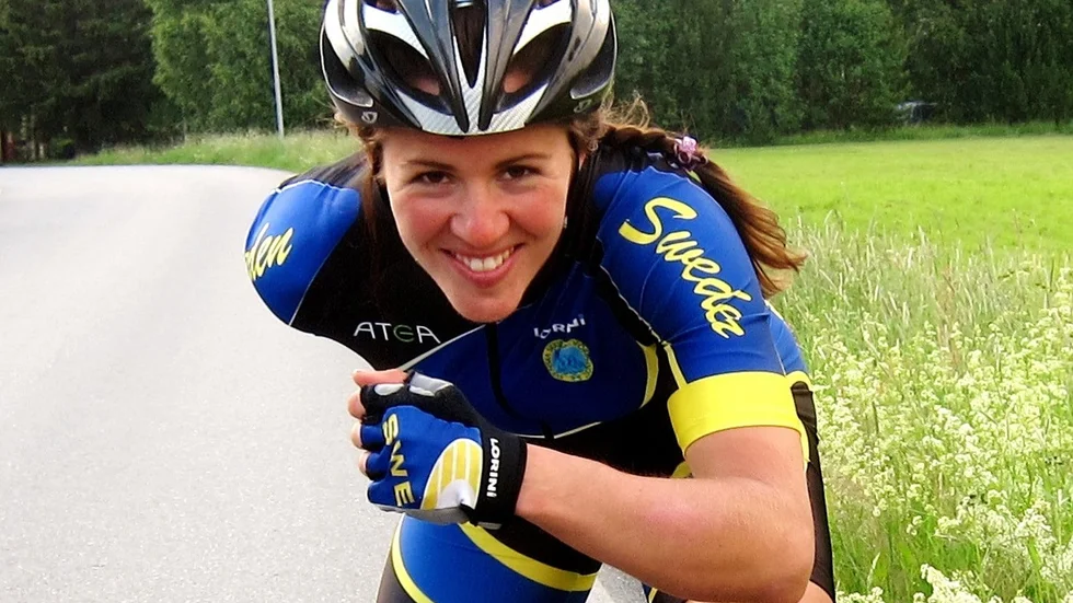 Helena Gustafsson tog sin bästa EM-placering när det gäller track.