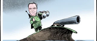 Blickar österut …