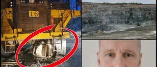 Block föll tjugo meter i gruvan: "Hade kunnat sluta riktigt illa om någon stått på marken"
