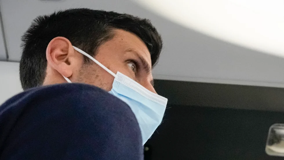 Novak Djokovic ska inte ha manipulerat sina covid-tester, uppger serbiska myndigheter. Arkivbild.