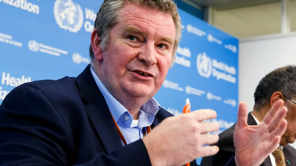 Doktor Michael Ryan, krischef på WHO.