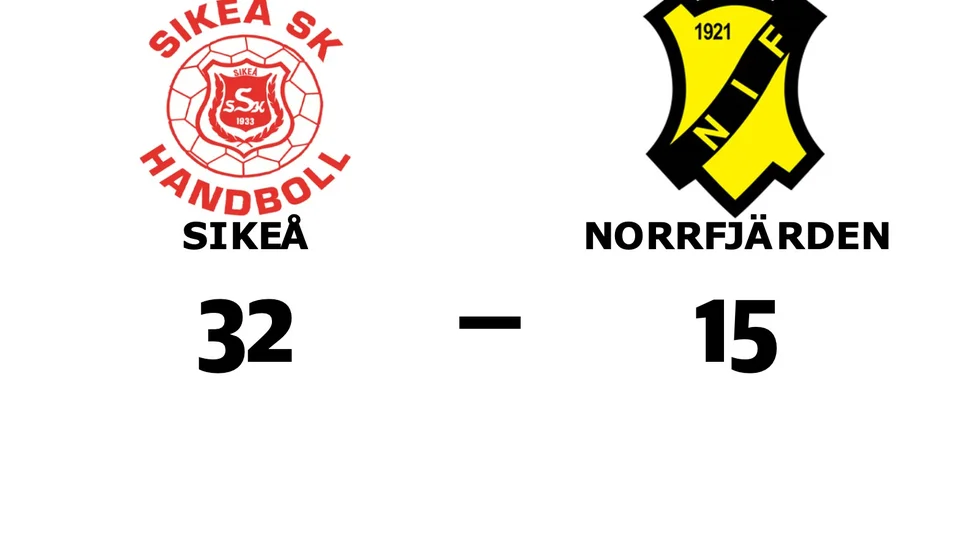 Sikeå SK vann mot Norrfjärdens IF