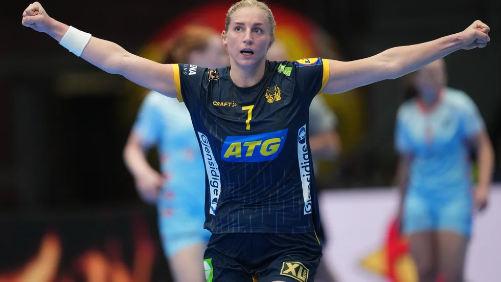 Linn Blohm är redo för spel.