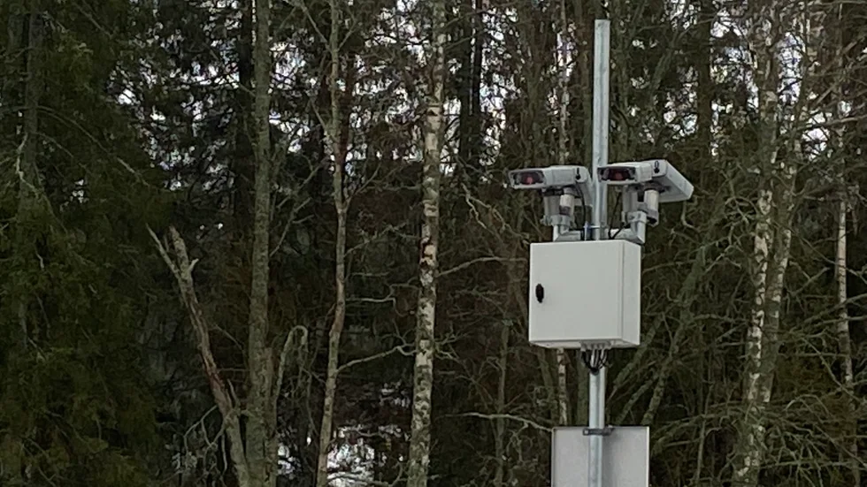 Kamera djurparksparkeringen.