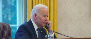 Biden upprepar sitt stöd till Ukraina
