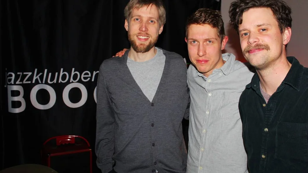 Axel Nyström, Pontus Holmberg samt Michael Floberg i Klubb Boogaloo.