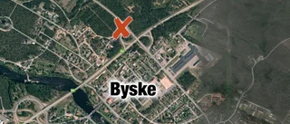 I natt: Barack i Byske totalförstörd i brand