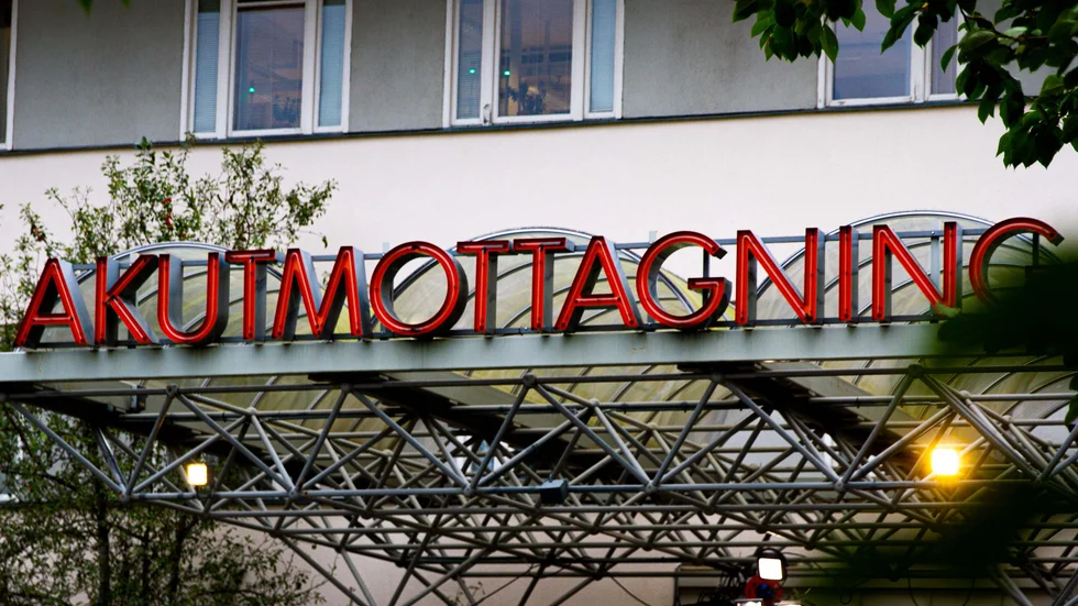Per vecka är det ungefär 20 fler patienter som kommer till akutmottagningen och behöver läggas in på sjukhuset jämfört med ett normalläge 2019.