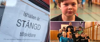Här är ett av alla de lag som påverkas av stängningen – nioårige Viktor: "Tråkigt"