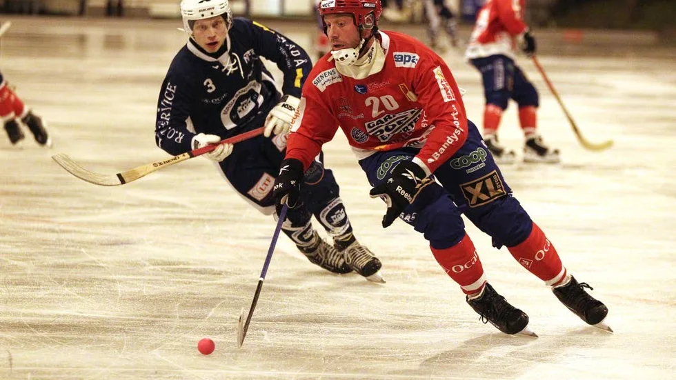 Derby. Finspång körde här över Borgia med 8–1 i derbyt i november. ”Jag tycker vi var någon klass bättre”, sa tvåmålsskytten Tobias Wallberg (bilden).