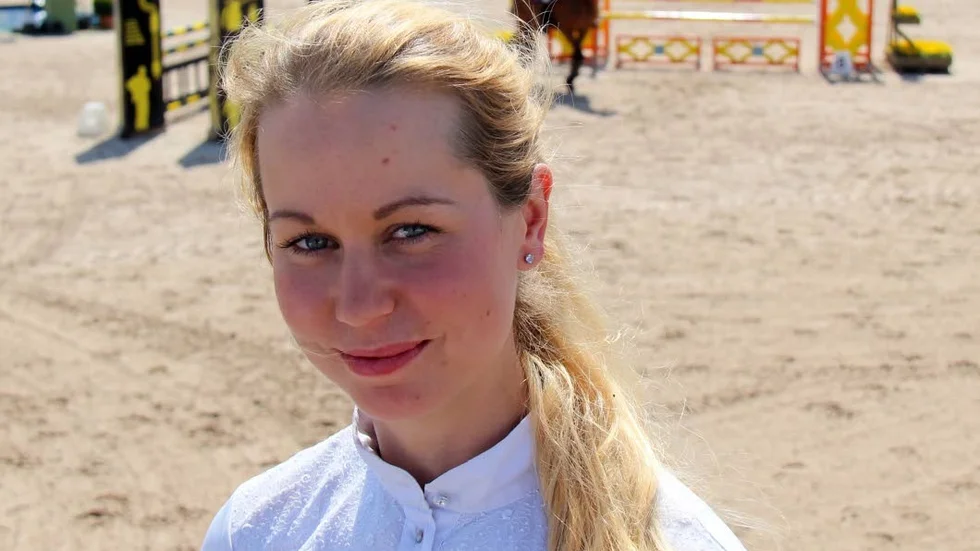 Tillbaka. Matilda Pettersson är uppe i sadeln igen.