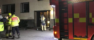 Utryckning – på grund av bränd mat