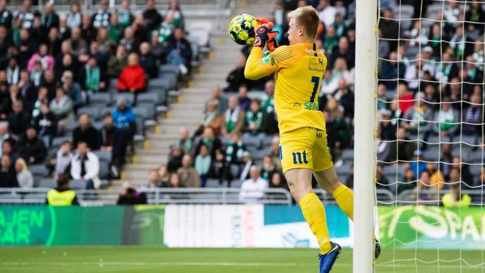 Isak Pettersson gjorde återigen en bra match men fick släppa in ett mål på slutet.