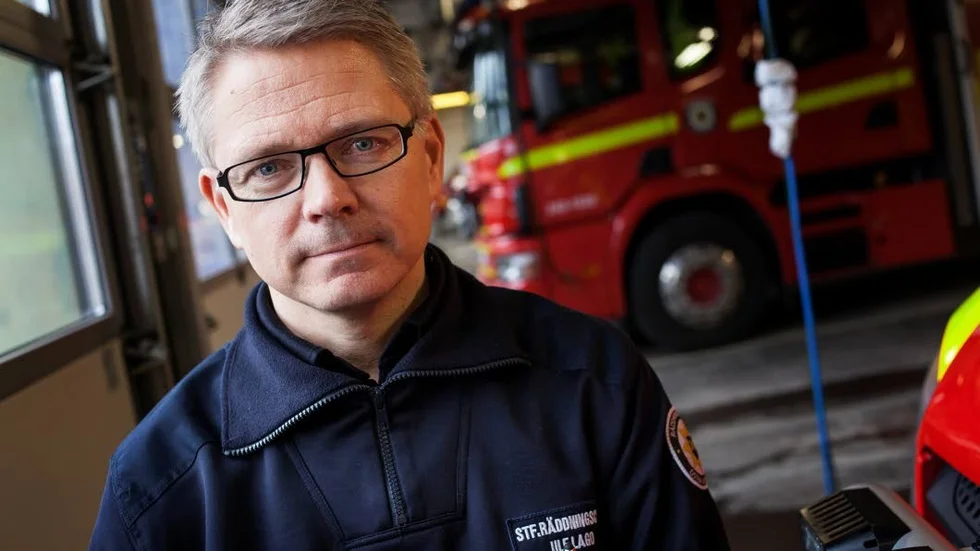 Samarbetar. Men det kan alltid bli bättre tycker stf räddningschef Ulf Lago.