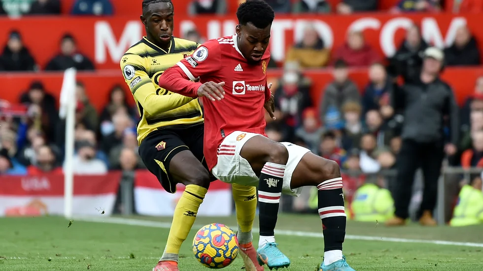 Anthony Elanga var en få ljusglimtar i Manchester Uniteds 0–0-match mot Watford. Svensken är nominerad till månadens spelare i klubben.