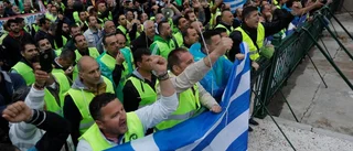 Greker strejkar mot strejkregler