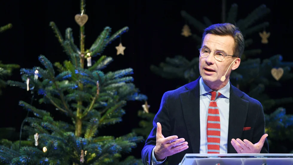 Ulf Kristerssons förslag till skattesänkning blir en vattendelare i valrörelsen, spår skribenterna. Foto: Henrik Montgomery/TT.