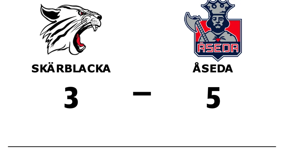Skärblacka IF förlorade mot Åseda IF