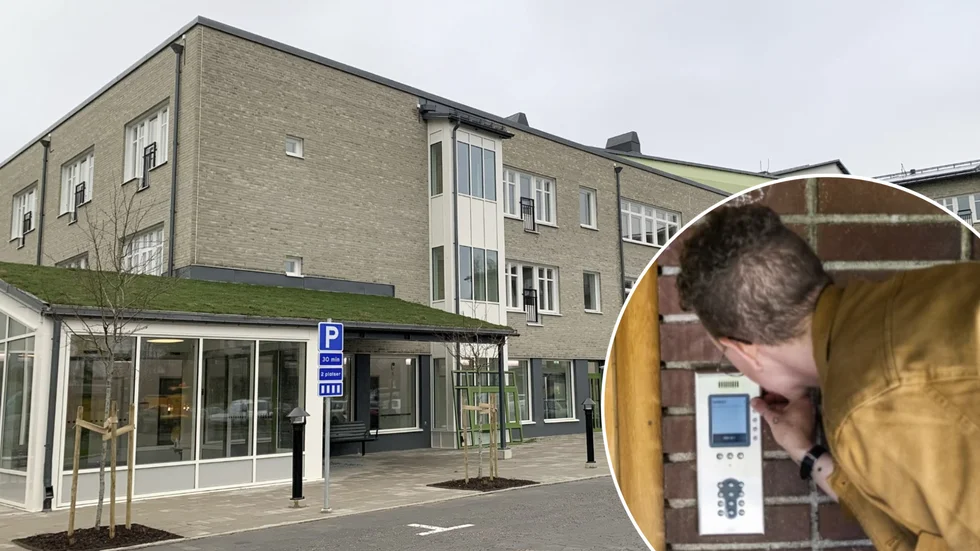 Dufvegårdens porttelefon strular på kvällarna, vilket orsakar olägenheter för anhöriga besökare och personal till vårdboendet.