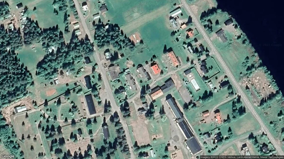 Området kring Kyrkallén 8A