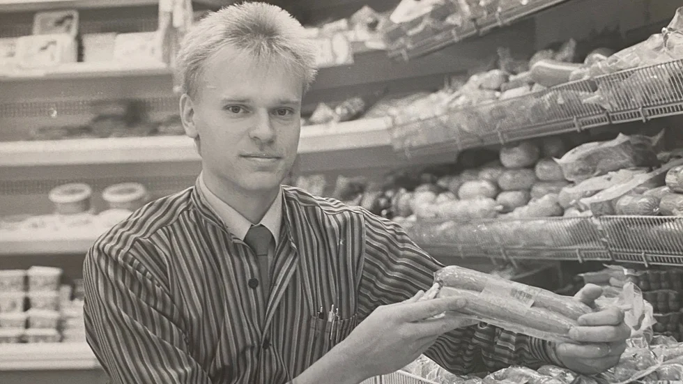 Jan Fredriksson trodde aldrig att han skulle arbeta i en butik när han var tonåring.