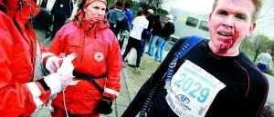 Två lopp samma dag - då började blodet rinna
