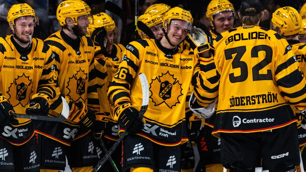 ”Det är så jäkla skönt”, säger Simon Robertsson som ordnade en straffseger till Skellefteå AIK.