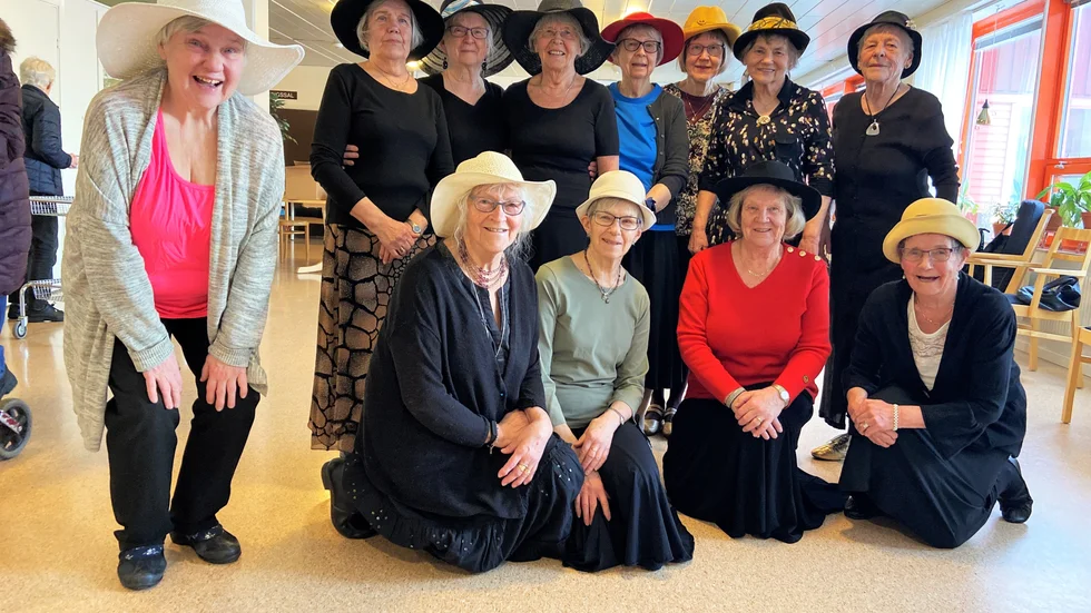 Annika Gunnelbrand, Ingrid Emmoth, Göta Ökvist, Edla Ek, Inger Lindström, Britt-Marie Wikman-Andersson, Viviann Bohm, Elsa Mattsson, Anna-Greta Lantto, Anne-Sofi Randelöv, Siv-Ann Jonasson, Tea Fors.