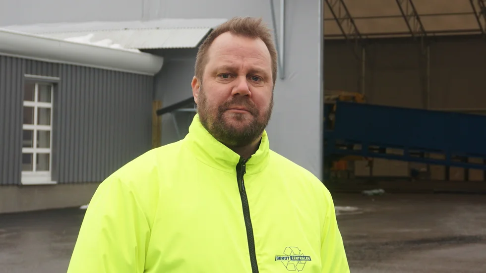 Det har varit ett tufft år för företagaren Magnus Alm, vd för Returpappercentralen och Skrotcentralen i Uppsala. Men nu är han nominerad till Årets företagare.