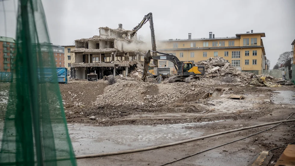 Robin Rushdi Al-sálehi är kritisk till rivningen av Sivia torg och andra delar av Uppsalas utveckling som är ohållbar.
