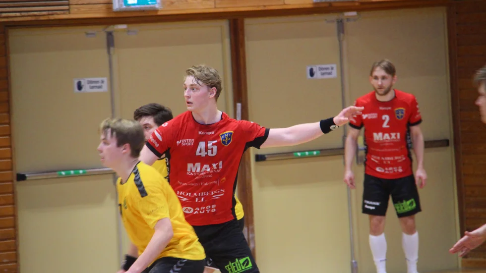 Mittsexan Gustav Wedholm gjorde det bra mot Lindesberg. 