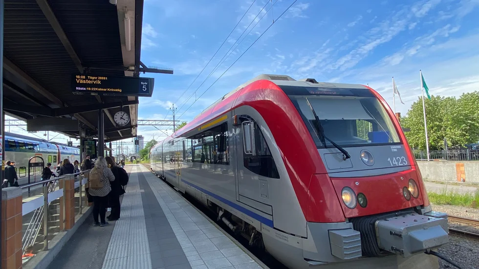 "Trafikverket verkar inställt på att låta Stångådals- och Tjustbanan dö sotdöden", skriver debattören.