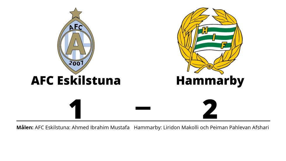Athletic FC Eskilstuna förlorade mot Hammarby IF FF Futsal
