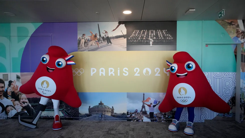 De officiella maskotarna för Paralympics och OS i Paris 2024 presenterades tidigare i november. Maskoten för Paralympics har en synlig funktionsvariation – för första gången. Arkivbild.