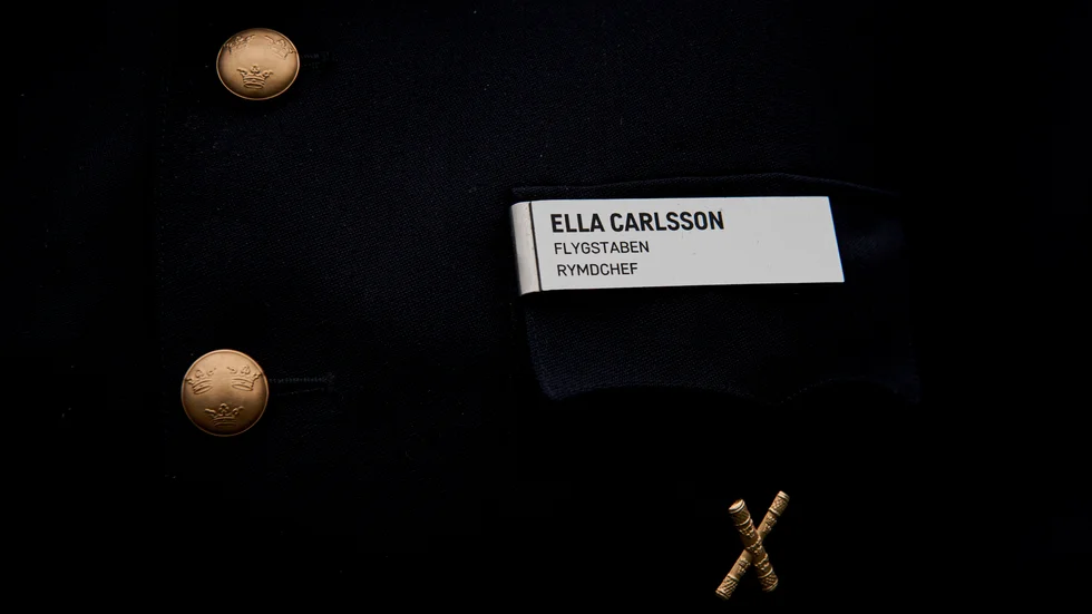 Ella Carlsson vill skapa en större medvetenhet om rymden, att det finns med i tanken när Försvarsmakten exempelvis lägger upp övningar.