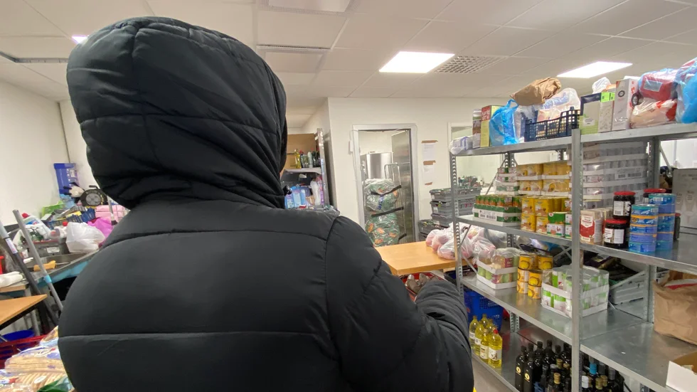 Den ensamma mamman berättar att hon brukade oroa sig för maten innan hon blev medlem i matlaget. "Tidigare brukade jag aldrig äta hälsosam mat", säger hon.