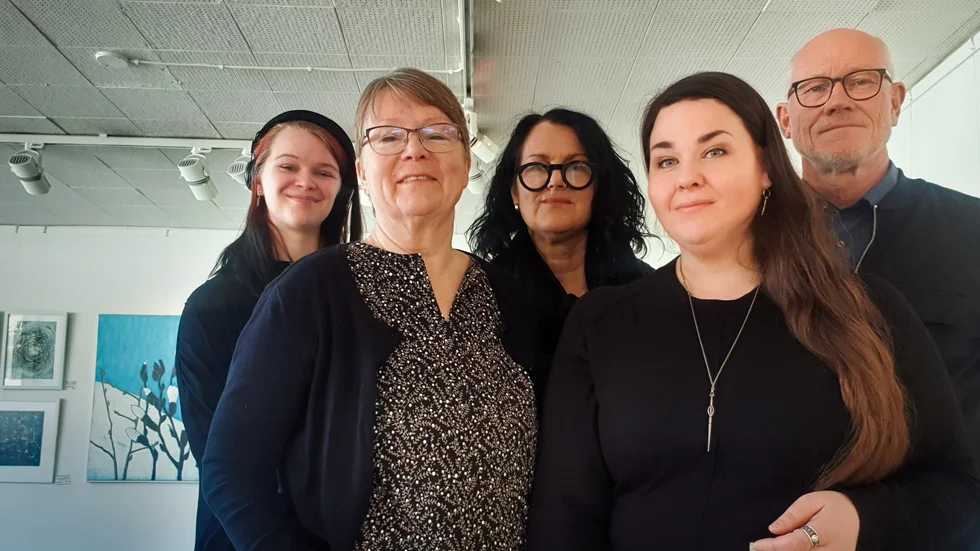 Sara Lind, Kerstin Häman, Ida Linderborg, Lisbeth Landström och Rune Gabrielsson ställer ut på Galleri1.