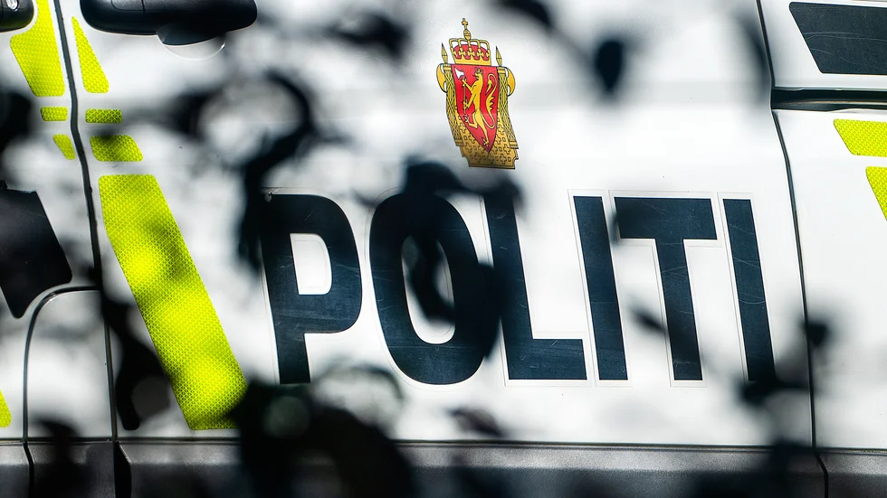 Norsk polis sneglar mot Sverige. Arkivbild.