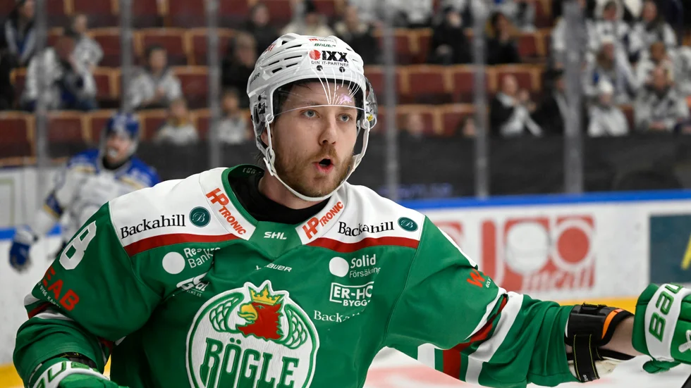Linus Sandin gjorde ett av målen mot Skellefteå när skåningarna vann med 5–2. Arkivbild.